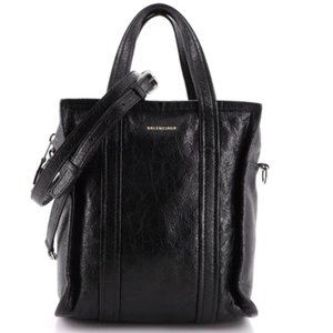 Balenciaga Bazar Convertible Tote Leather XS